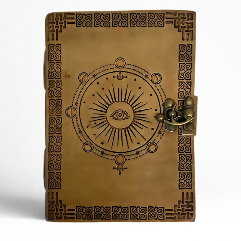 Moon Phase Embossed Journal