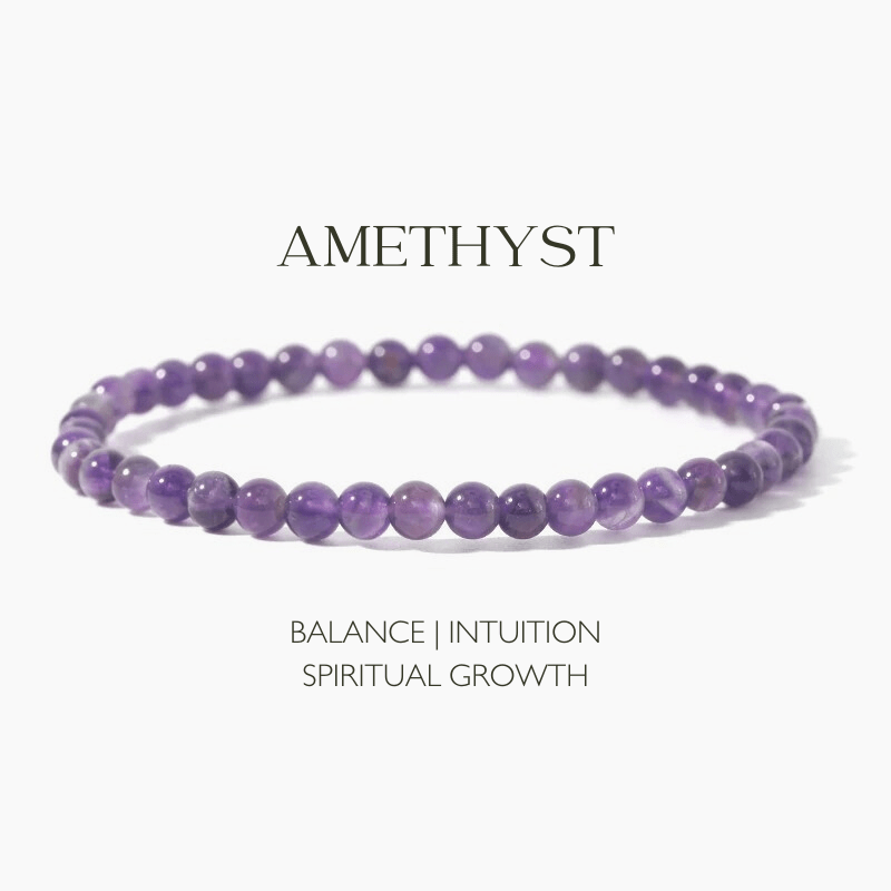 Amethyst Gemstone Bracelet - Tarah Co