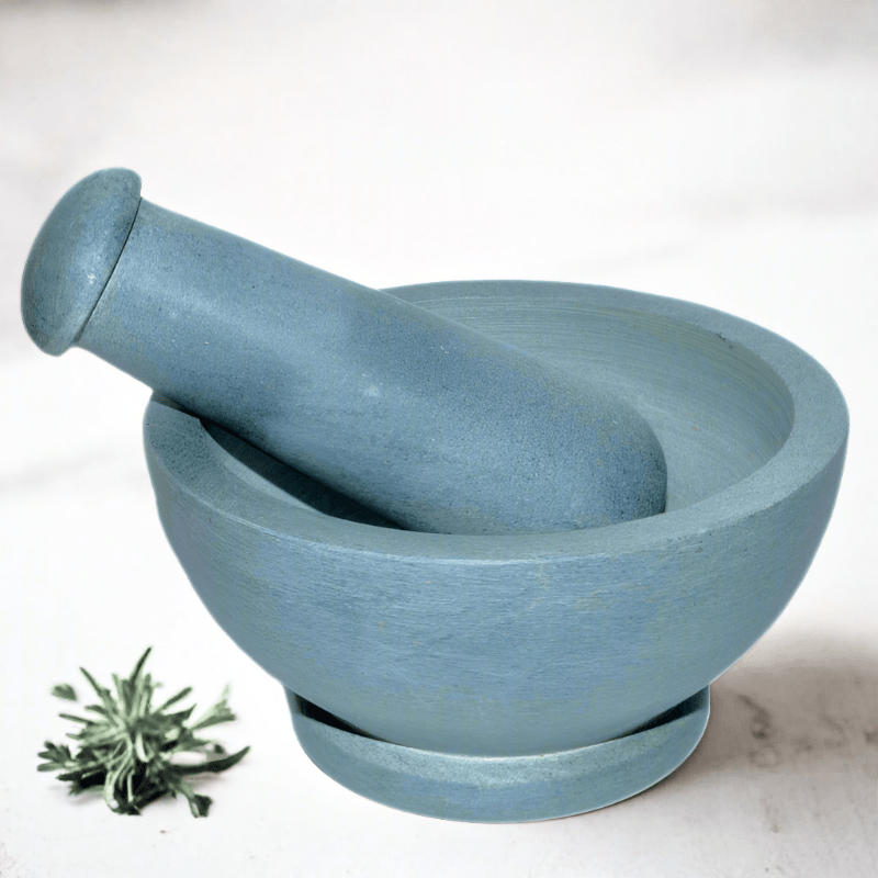 Grey Mortar and Pestle Set - Tarah Co