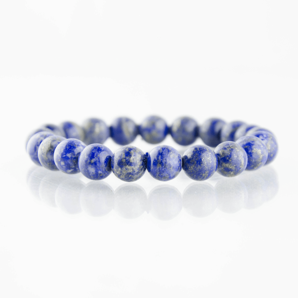 Lapis Lazuli Beaded Bracelet - Tarah Co