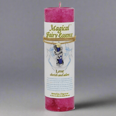 LOVE Pillar Candle with Amulet - Tarah Co
