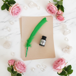 Money Manifestation Ritual Writing Kit