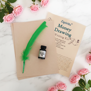 Money Manifestation Ritual Writing Kit