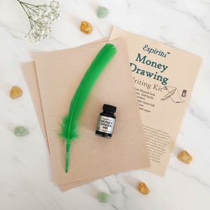 Money Manifestation Ritual Writing Kit