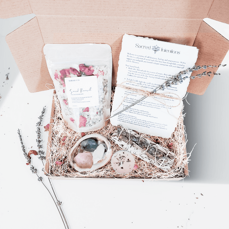 Sacred Self-Care Kit + Free Selenite Heart - Tarah Co