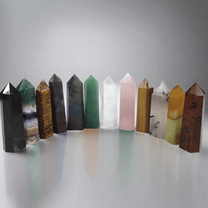 Set of 12 Crystal Healing Towers - Tarah Co