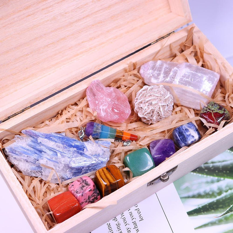 12 Piece Healing Crystals Gift Box - TARAH CO.