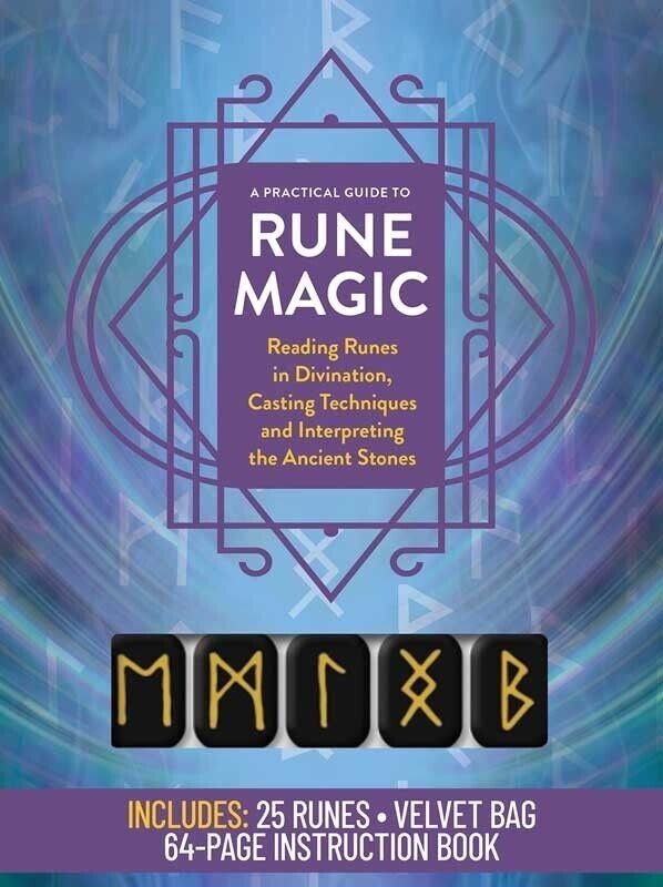 A Practical Guide to Rune Magic Kit: Reading Runes in Divination, Paperback 2022 - TARAH CO.