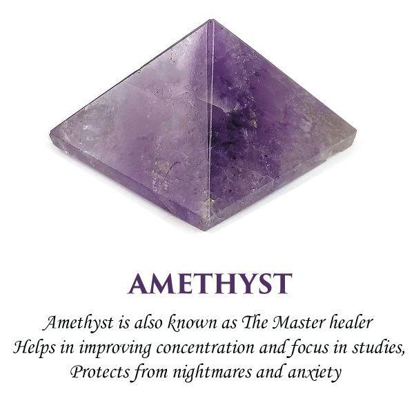 Amethyst Pyramid Set - TARAH CO.
