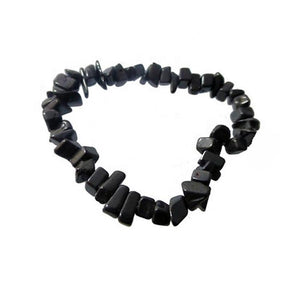 Black Obsidian Chip Bracelet - TARAH CO.