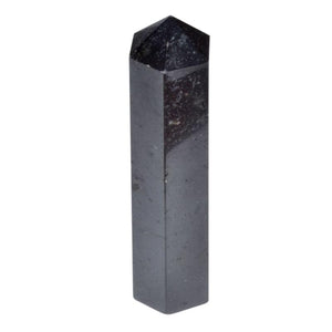 Black Tourmaline Healing Crystal Wand, 4"+ - TARAH CO.