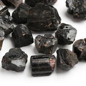 Black Tourmaline Mineral Stones - TARAH CO.
