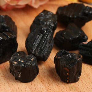 Black Tourmaline Mineral Stones - Tarah Co.
