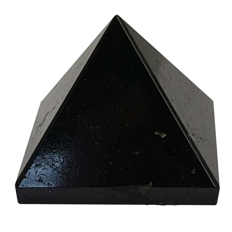 Black Tourmaline Pyramid, 25-30mm - TARAH CO.
