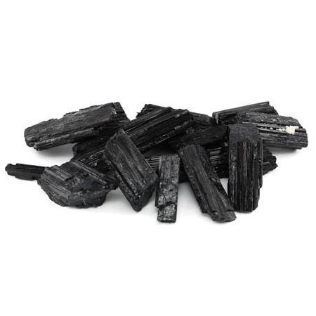 Black Tourmaline Untumbled Stones | 1lb - TARAH CO.