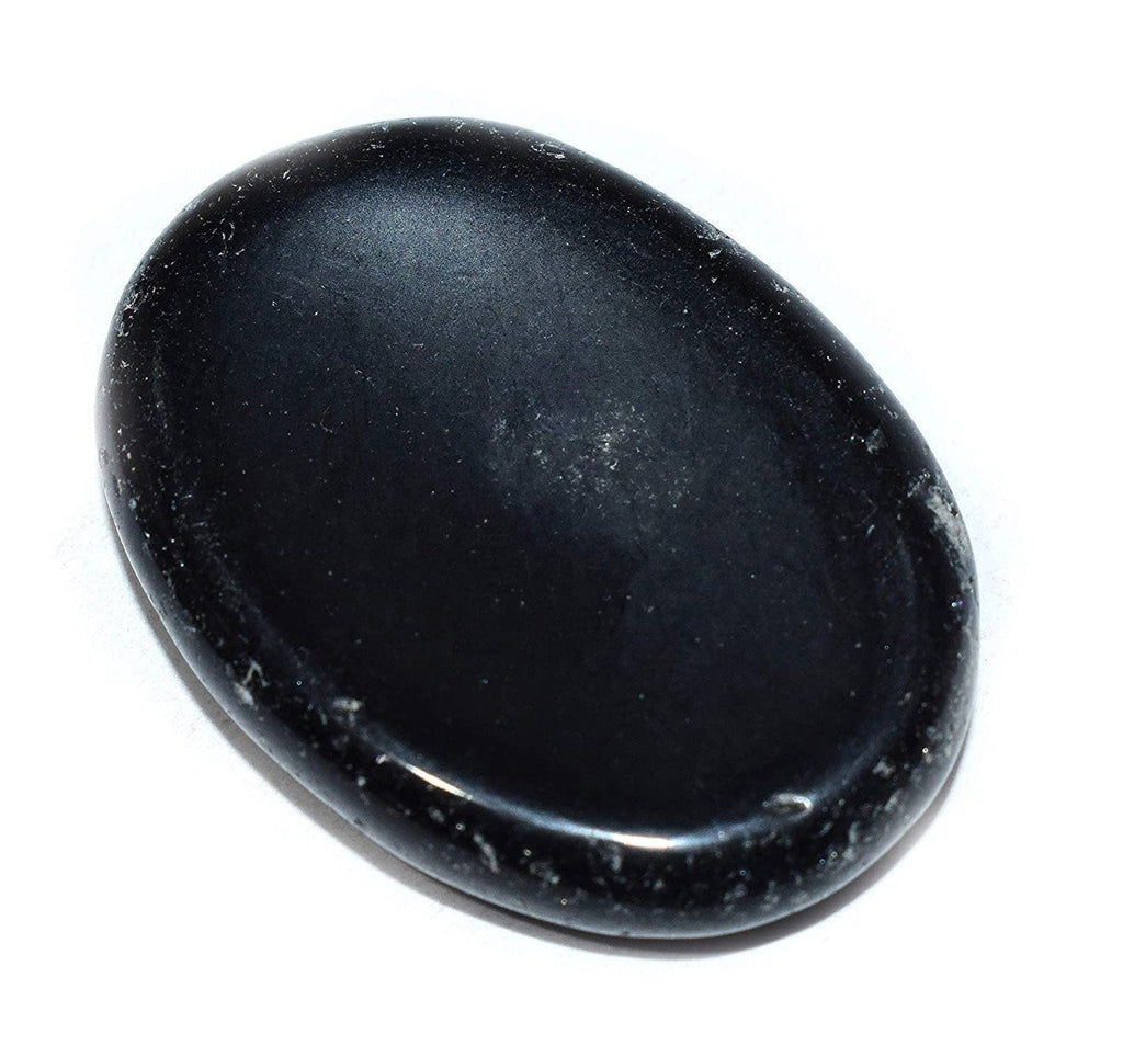 Black Tourmaline Worry Stone - TARAH CO.
