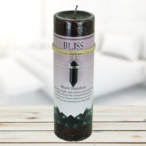Bliss Pillar Candle - TARAH CO.