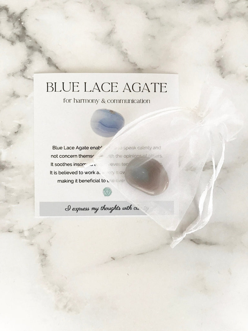 Blue Lace Agate - TARAH CO.