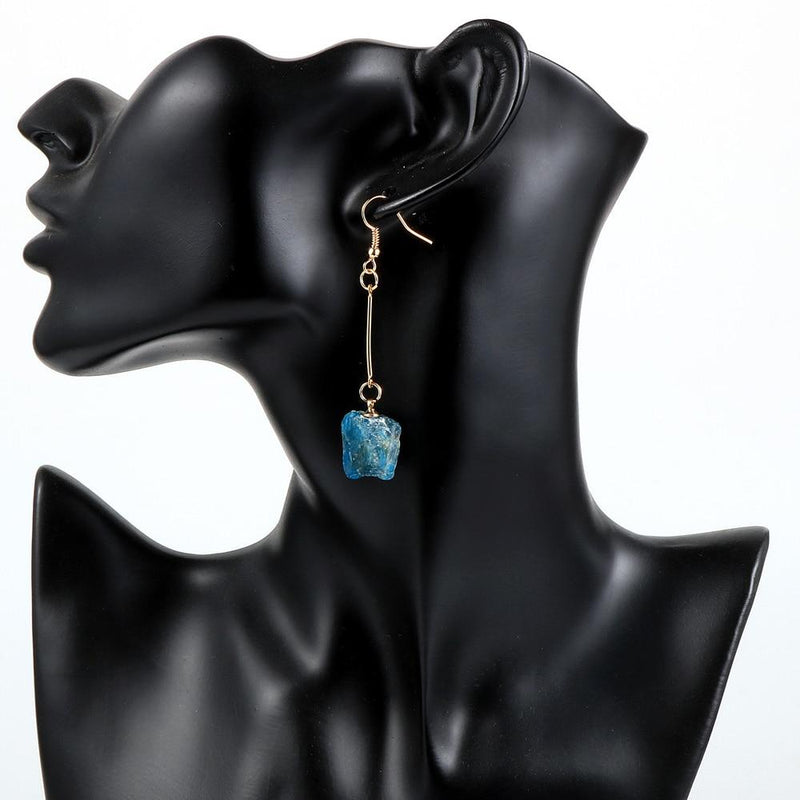 Blushing Glamour Pendant Drop Earrings - TARAH CO.