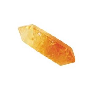 Citrine Crystal Point Tower Wand |  Double Terminated Obelisk Healing Stone - TARAH CO.