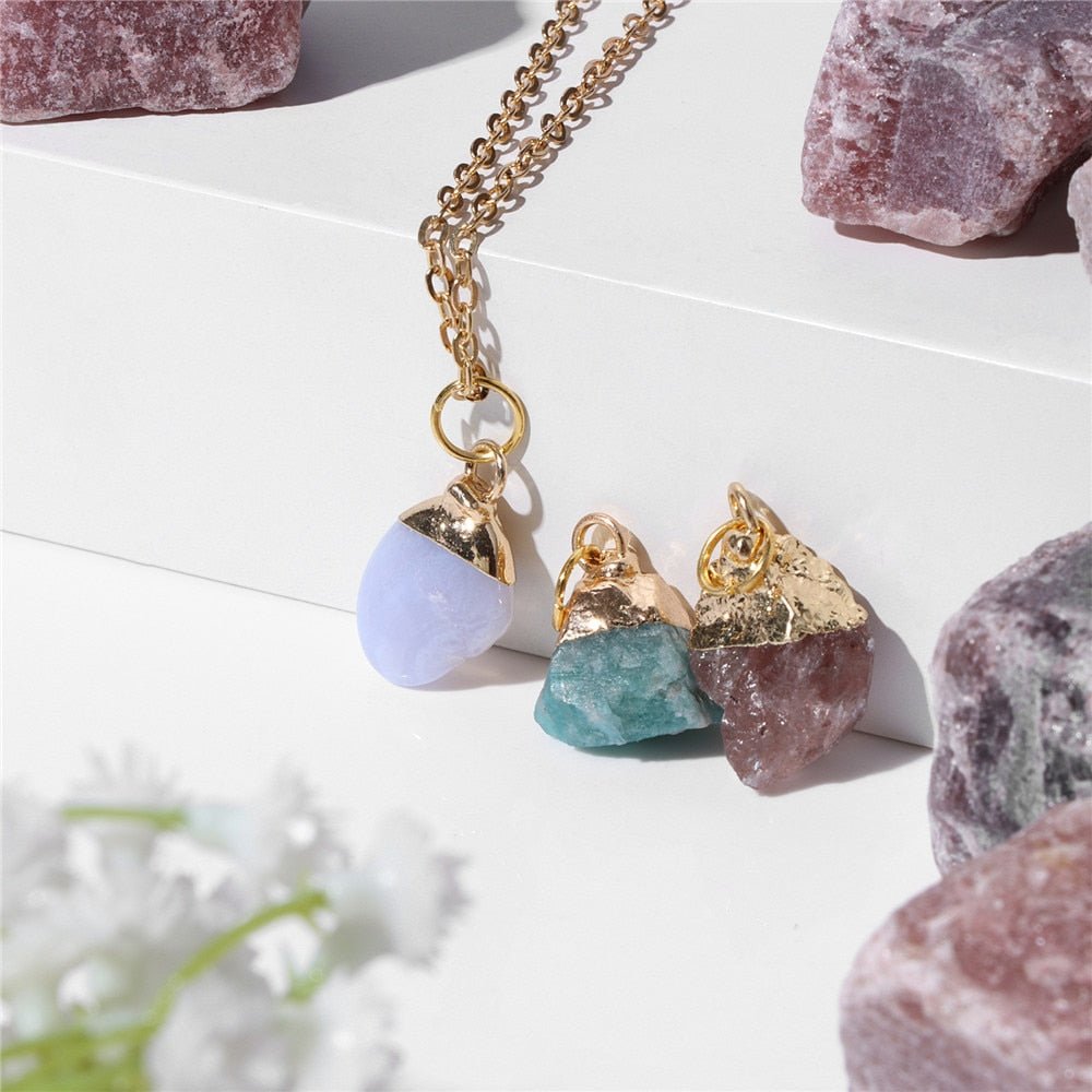 10pcs Colors Crystal Hexagon Point Pendant Chakra Reiki Healing Amulet |  eBay