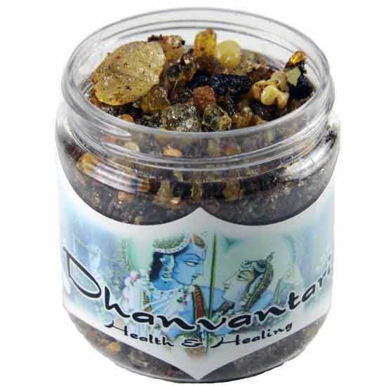 Dhanvantari Resin Incense Jar - TARAH CO.