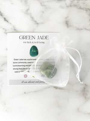 Green Jade Stone - TARAH CO.