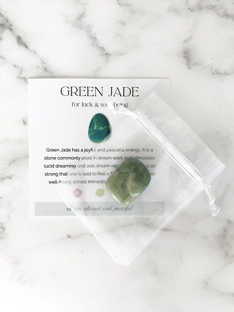 Green Jade Stone - TARAH CO.