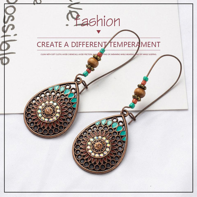 India Vacay Beaded Earrings - TARAH CO.