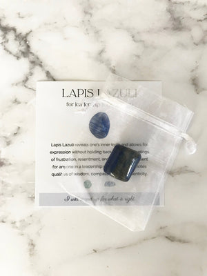Lapis Lazuli Stone - TARAH CO.