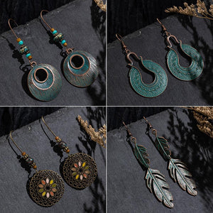 Lost And Found Ethnic Drop Earrings - TARAH CO.