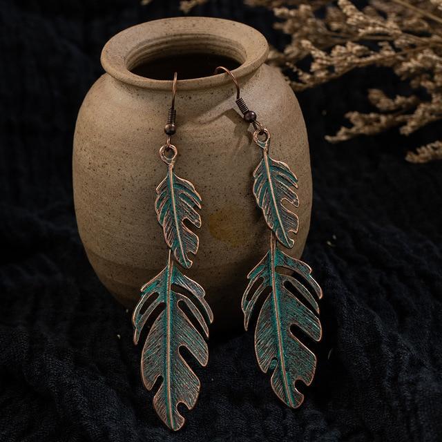 Lost And Found Ethnic Drop Earrings - TARAH CO.