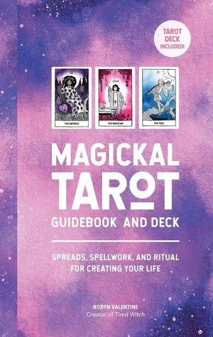 Magickal Tarot Guidebook & Deck: Spreads, Spellwork & Ritual by Robyn Valentine - TARAH CO.