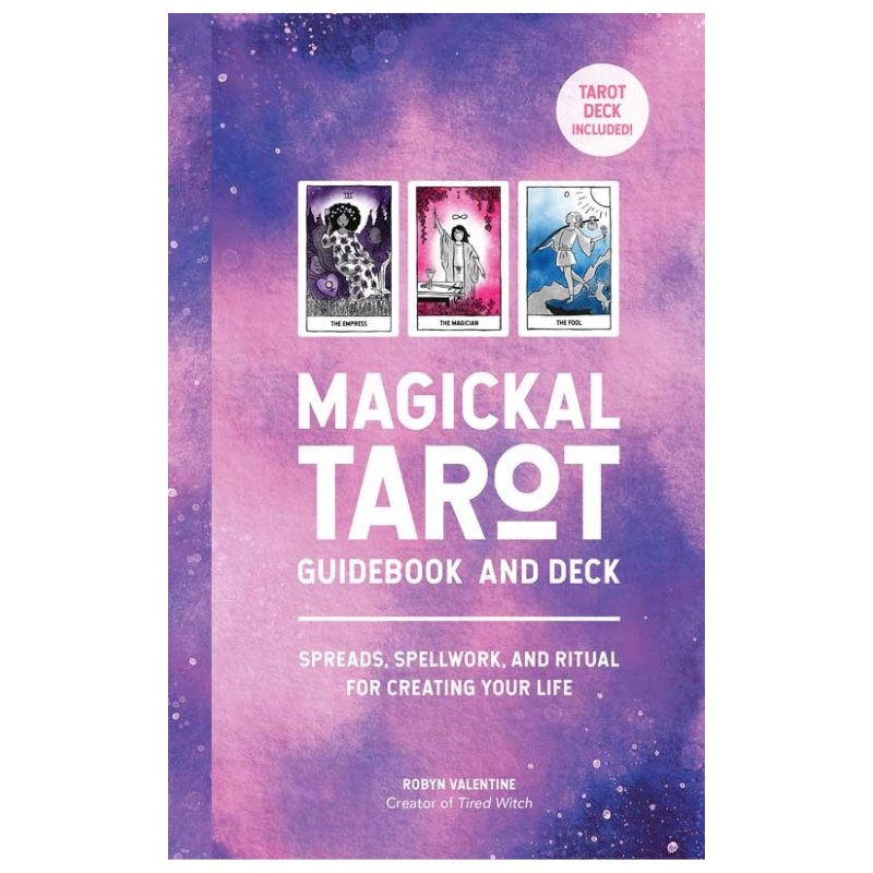 Magickal Tarot Guidebook & Deck: Spreads, Spellwork & Ritual by Robyn Valentine - TARAH CO