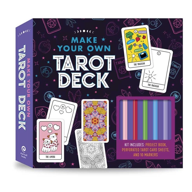 Make Your Own Tarot Deck: Kit Includes (Paperback, 2022) by Chartwell Books - TARAH CO
