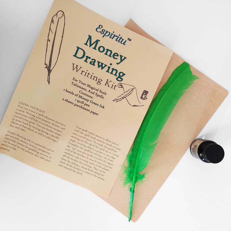 Money Manifestation Ritual Writing Kit - Tarah Co