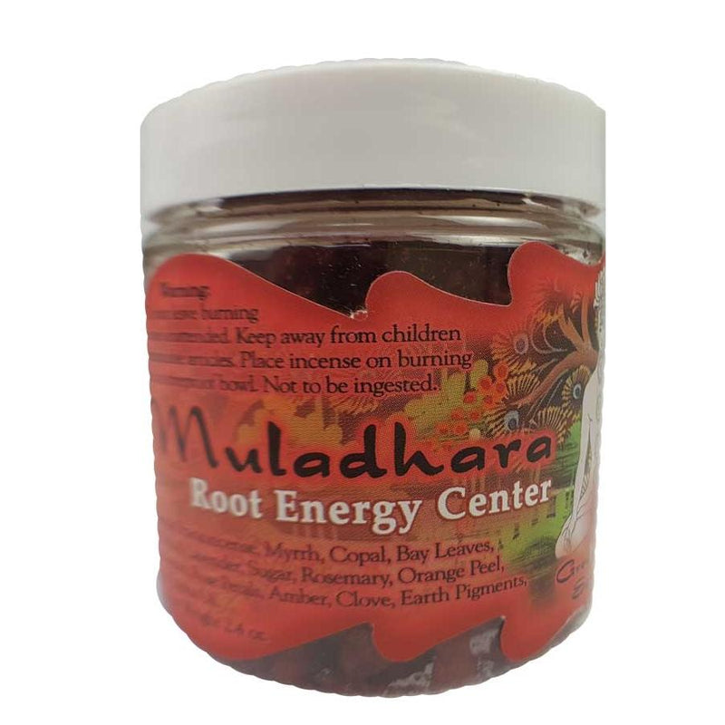 Muladhara Resin Incense Jar - TARAH CO.