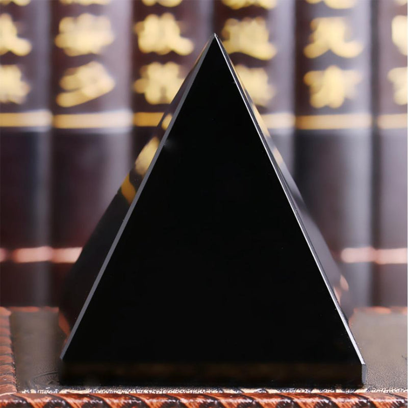 Obsidian Pyramid, 40mm - TARAH CO.
