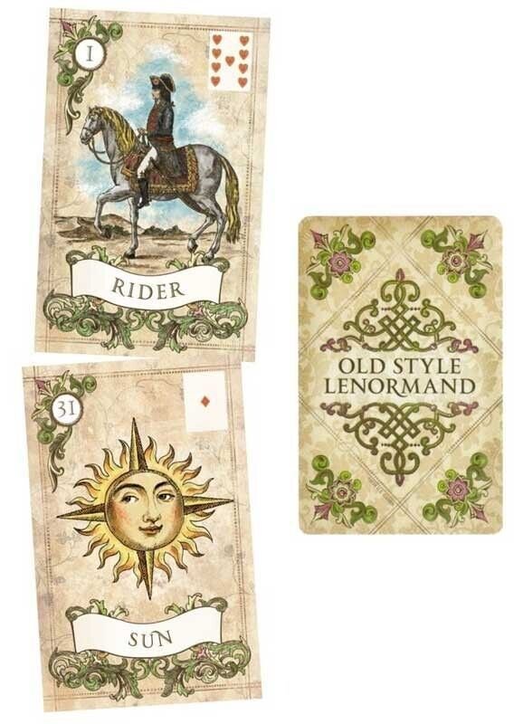Old Style Lenormand Cards Deck with Illustrated Booklet by Alexander Ray - 2019 - TARAH CO.