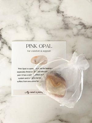 Pink Opal Stone - TARAH CO.