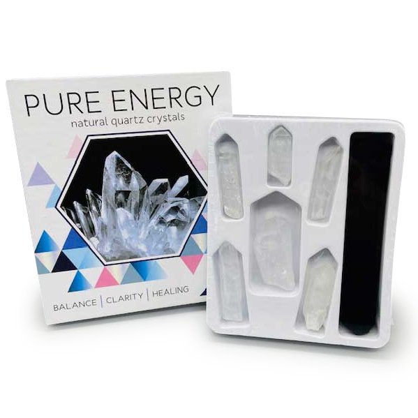 Pure Energy Natural Quartz Crystals - TARAH CO.