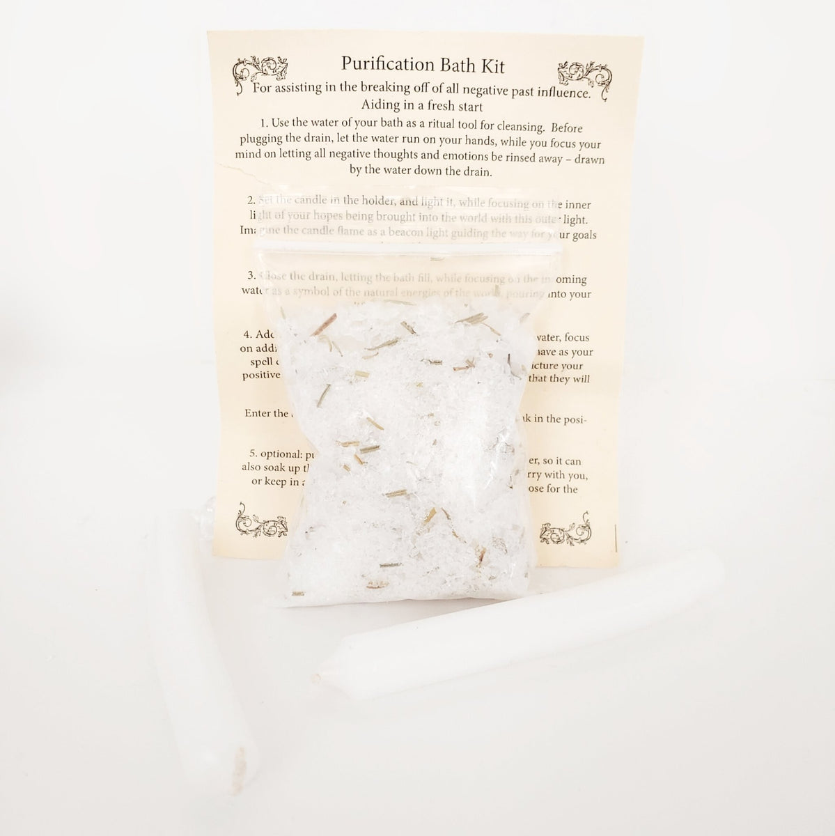 Purification Spell Kit | Spiritual Bath Purification Ritual