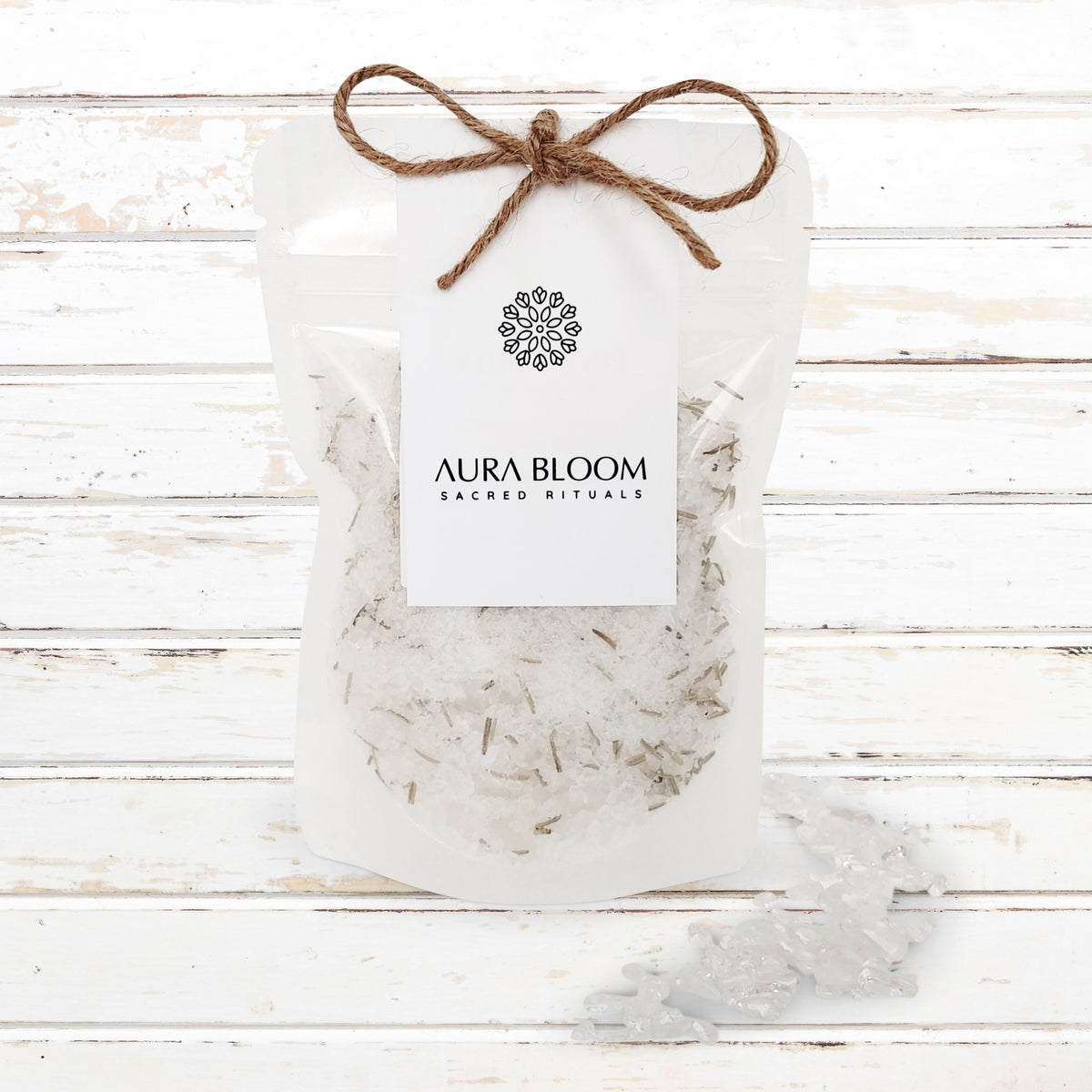 Purification Spiritual Bath Ritual + Crystal Kit Energy and Aura Cl...