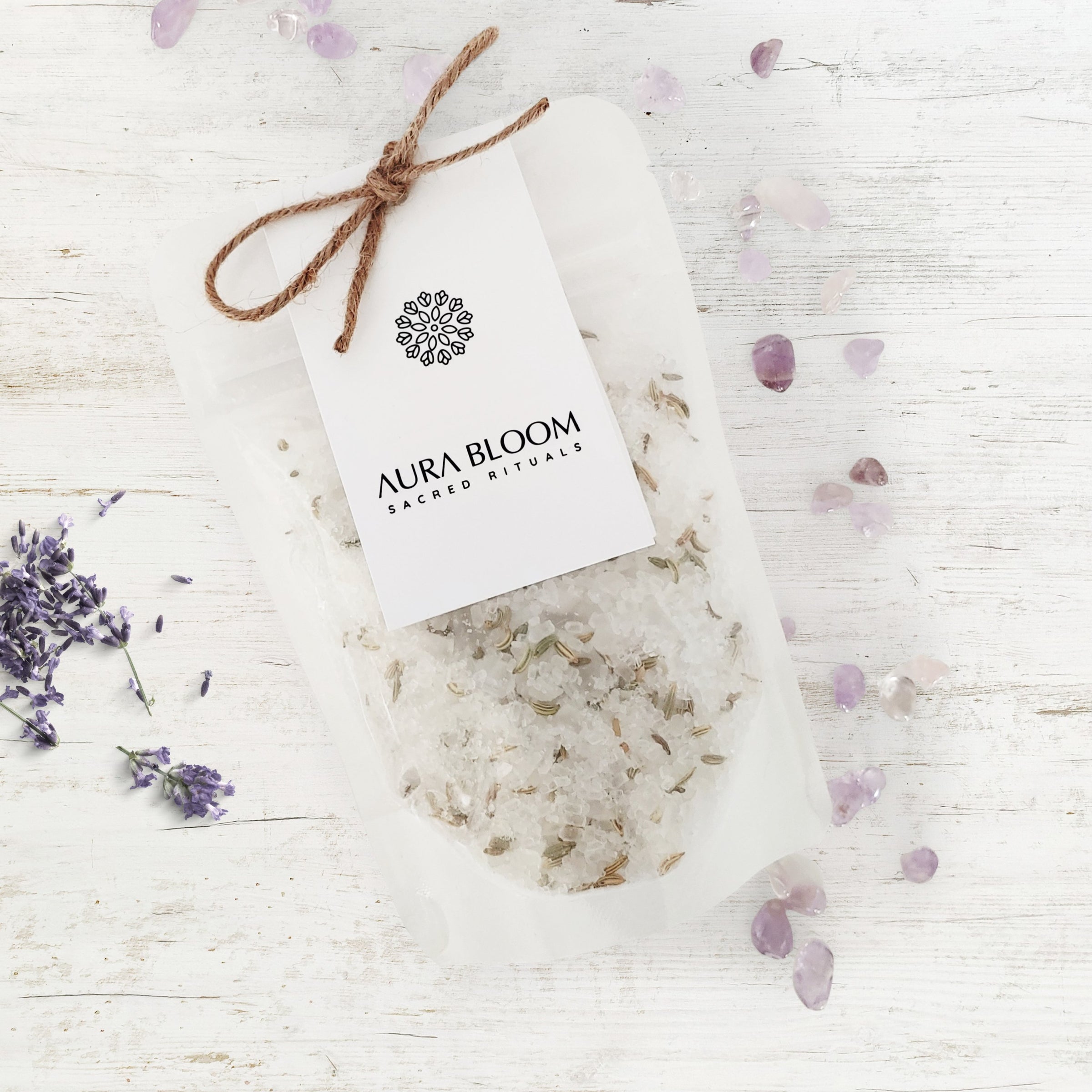 Purifying Ritual Kit Purification Spiritual Bath Ritual + Crystal Kit Energy and Aura Cl...