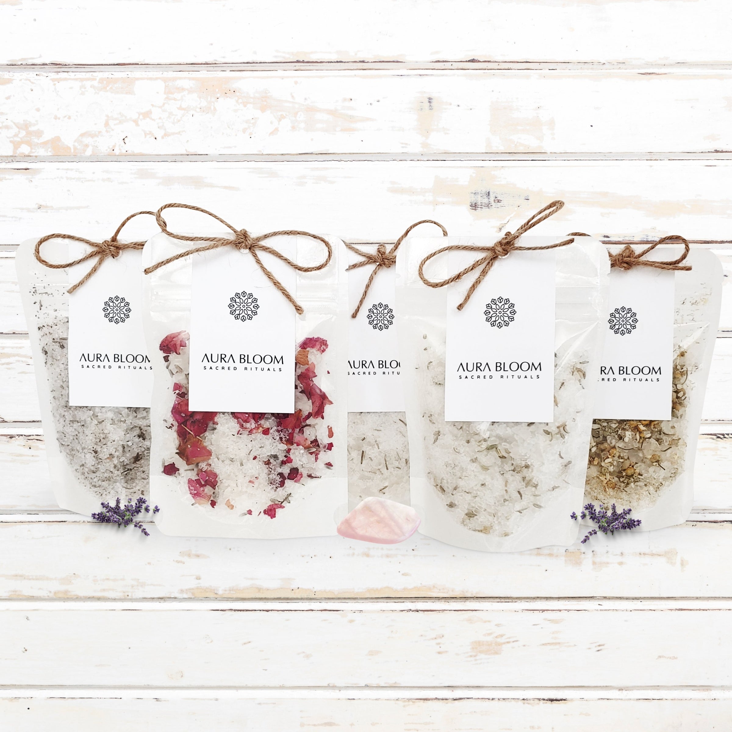 Purifying Ritual Kit Purification Spiritual Bath Ritual + Crystal Kit Energy and Aura Cl...