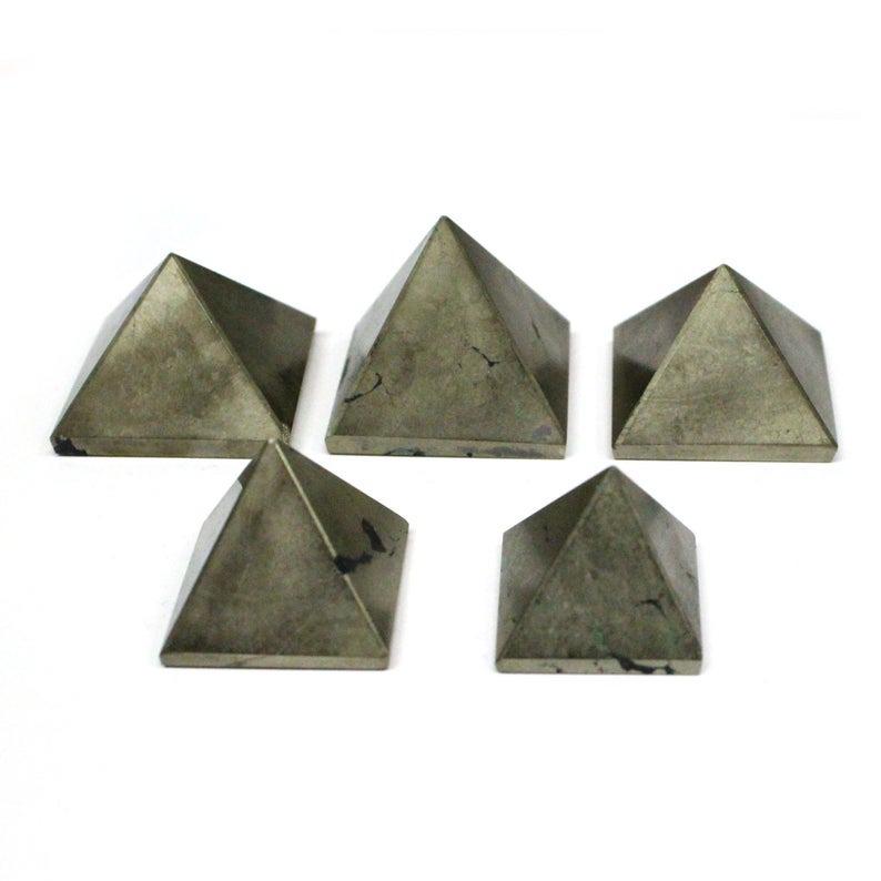 Pyrite Pyramid, 25-33mm - TARAH CO.