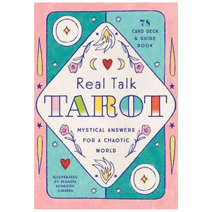 Real Talk Tarot: Mystical Answers for a Chaotic World - 78-card Deck & Book - TARAH CO