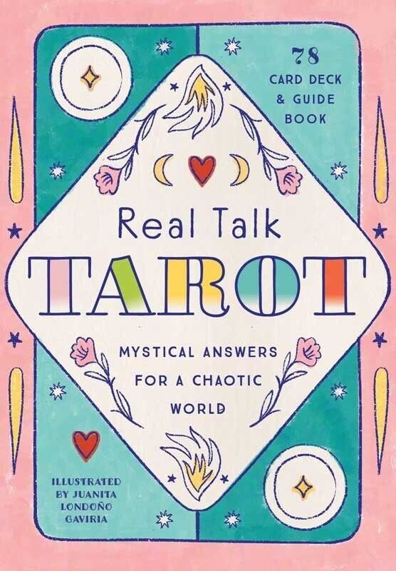 Real Talk Tarot: Mystical Answers for a Chaotic World - 78-card Deck & Book - TARAH CO.