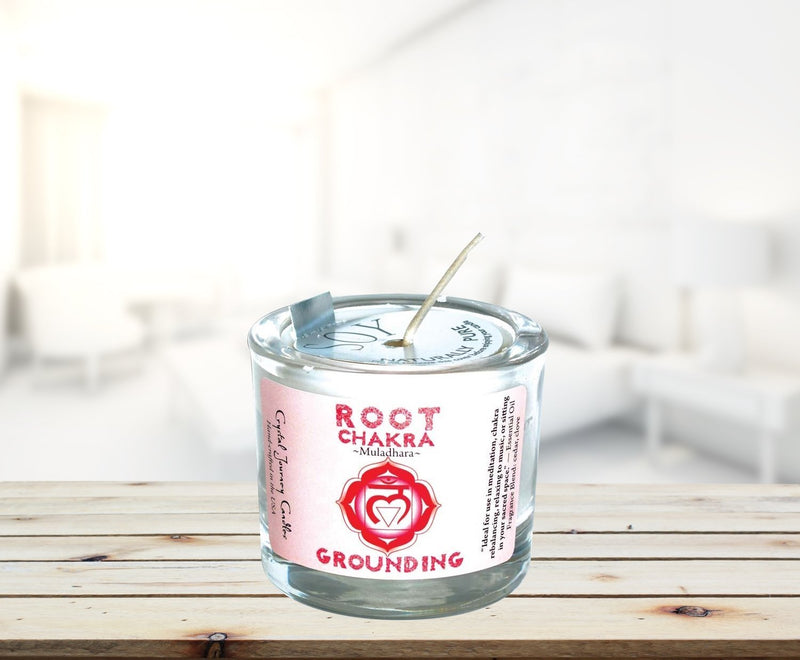 Root Chakra Soy Votive Candle | Grounding - TARAH CO.