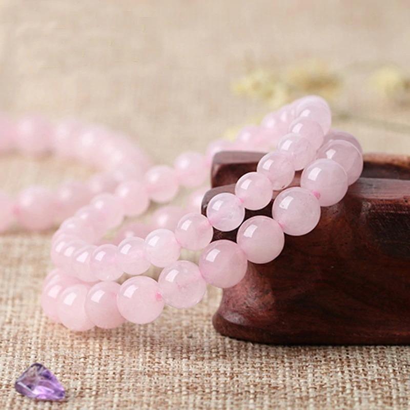 Rose Quartz Bracelet – Healing Crystals India